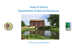 State of Illinois Department of Natural Resources