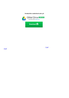 Download Driver Motherboard Cardex G41