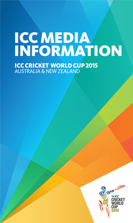 ICC Cricket World Cup 2015