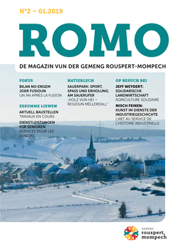 N°2 – 01.2019 Romo De Magazin Vun Der Gemeng Rouspert-Mompech