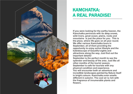 Kamchatka: a Real Paradise!