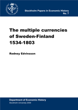 Agricultural Fluctuations in Sweden 1665-1820