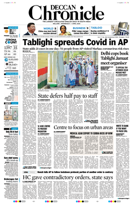 Tablighi Spreads Covid in AP