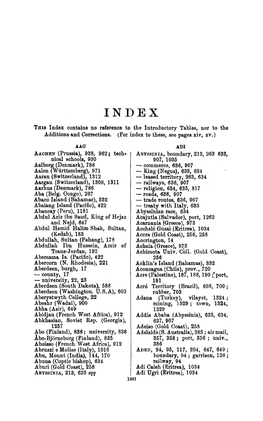 For Index to These, See Pages Xiv, Xv.)