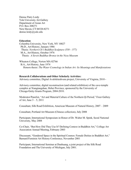 Download Denise Patry Leidy's CV