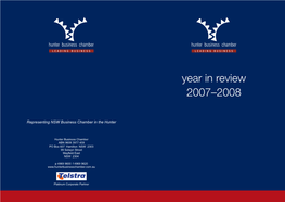 Year in Review 2007–2008