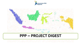 PPP – PROJECT DIGEST 19 Sectors Covered for PPP in Indonesia