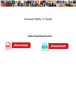 Comcast Xfinity Tv Guide