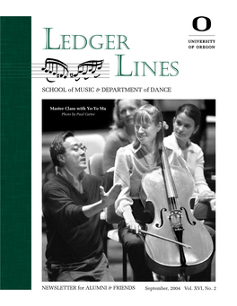 LEDGER LINES SCHOOL of MUSIC & DEPARTMENT of DANCE