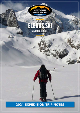 Elbrus Ski 5,642M / 18,510Ft