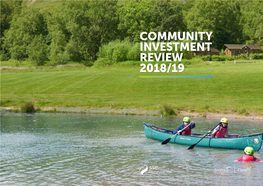 Community Investment Annual Review 2018/19