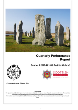 Western Isles QPR 1 2015-16.Xlsx