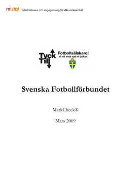 Svenska Fotbollförbundet