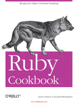 Ruby Cookbook ™