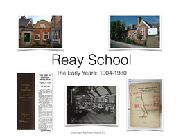 Reay History Booklet Copy