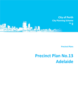 P13 Adelaide Precinct