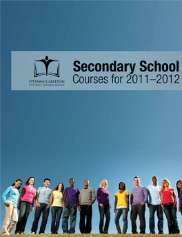 Secondary School Courses for 2011–2012