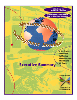 A Pdf Version of the Executive Summary Is