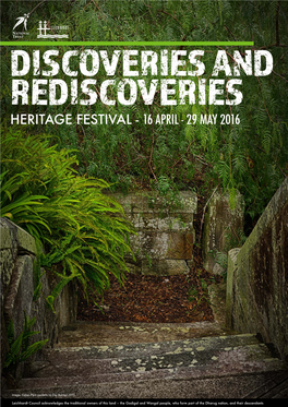 Heritage Festival - 16 April - 29 May 2016