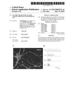 US 2012/0093772 A1 Horsager Et Al