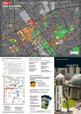 Map 1 UCL in London