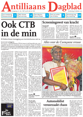 Ook CTB in De