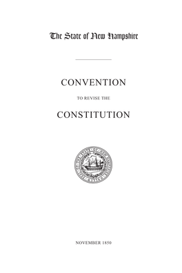 Convention Constitution