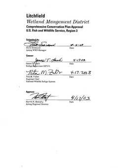 Litchfield Wetland Management District