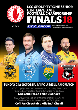 2018 Tyrone Senior Football Championship Final Programme