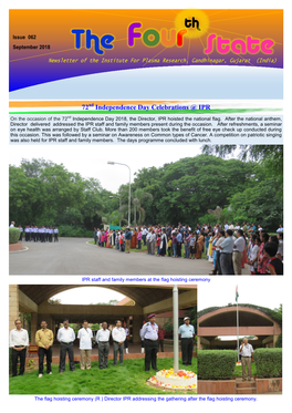 72Nd Independence Day Celebrations @ IPR