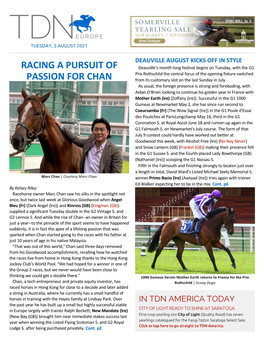 Tdn Europe • Page 2 of 13 • Thetdn.Com Tuesday • 3 August 2021
