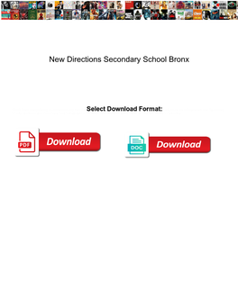 New Directions Secondary School Bronx