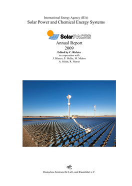 Solar Power and Chemical Energy Systems