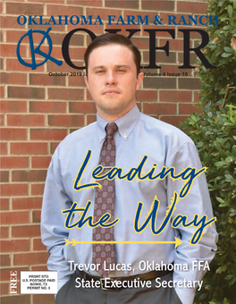 Trevor Lucas, Oklahoma FFA State Executive Secretary