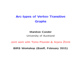 Arc-Types of Vertex-Transitive Graphs