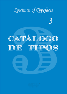 Catalogo Tipos Neufville 3 (2013)