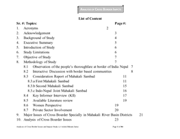 Analysis of Cross Border Impact-Study July 10Th 2018 Final