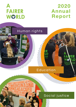 A Fairer World 2020 Annual Report