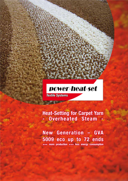 Heat-Setting for Carpet Yarn - Overheated Steam