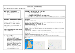 Layston First School Geography Topic: Fieldwork of Local Area – The