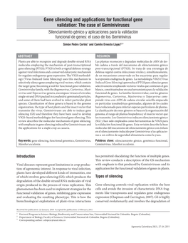 Gene Silencing and Applications for Functional Gene Validation