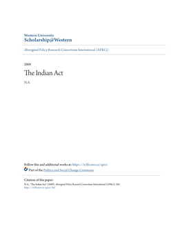 The Indian Act