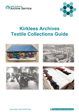 Kirklees Archives Textile Collections Guide