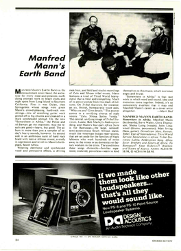 Manfred Mann's Earth Band