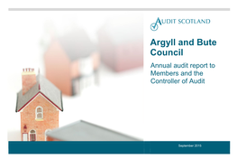 Argyll and Bute Council Annual Report on the 2014/15 Audit
