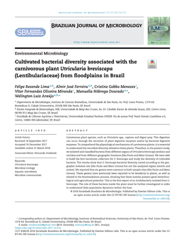 Cultivated Bacterial Diversity Associated with The