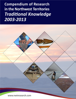 Traditional Knowledge 2003-2013