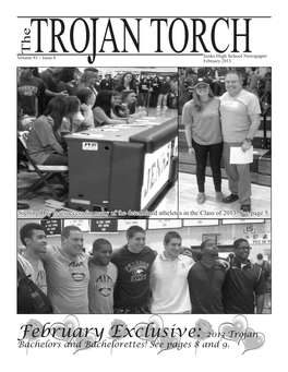 February Exclusive: 2013 Trojan Bachelors and Bachelorettes! See Pages 8 and 9