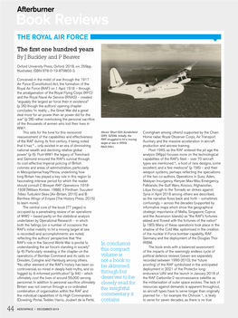 Book Reviews the ROYAL AIR FORCE