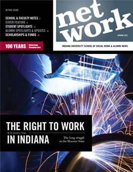 The Right to Work in Indiana